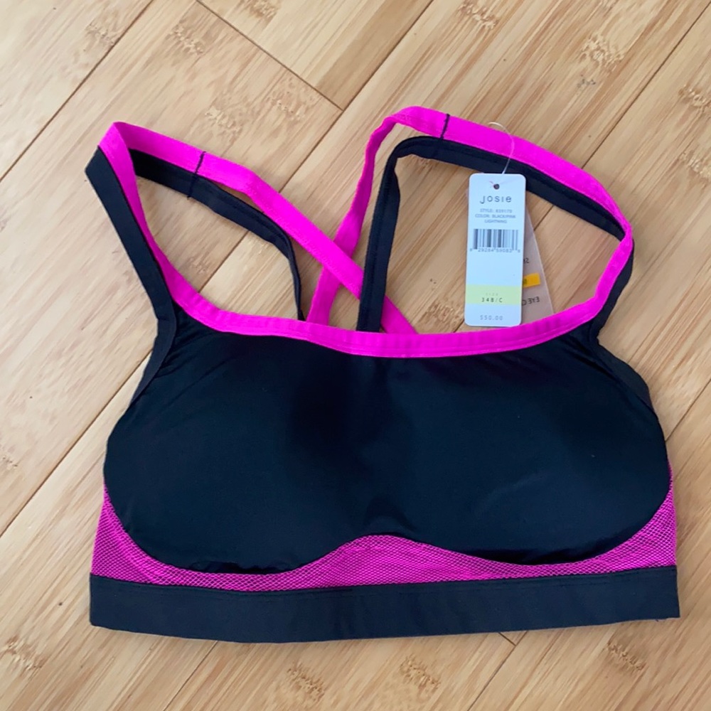 Brand new with Tags Josie crisscross sports bra